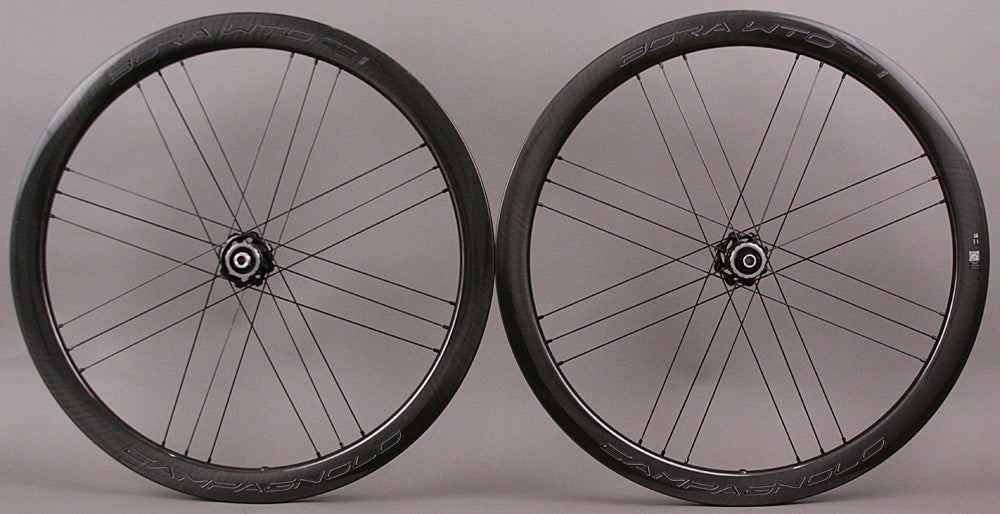 Campagnolo Bora WTO 45 2 Way Fit Disc Brake Carbon Wheelset USB Ceramic Bearings