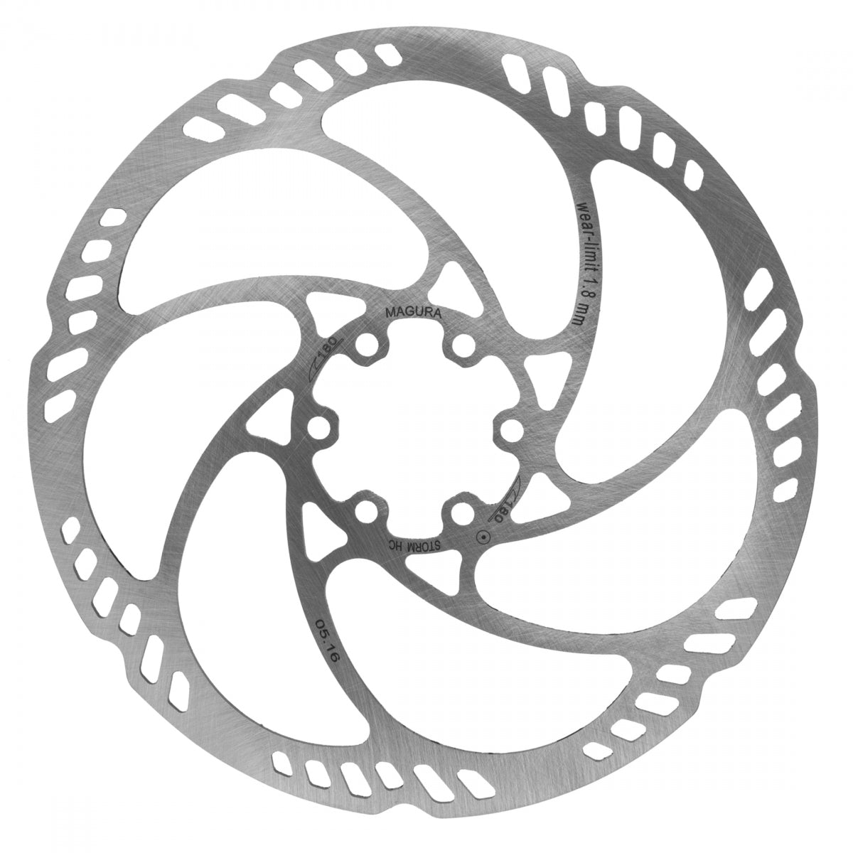 Brake Part Mag Disc Rotor Storm Hc 180 6B – Velo Mine