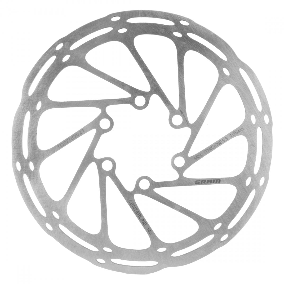140 Disc Rotor Brake Part Sram Disc Rotor 140 C-Line 6B Rounded – Velo Mine