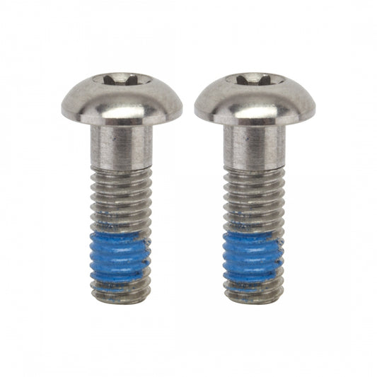 Brake Part Sram Disc Adptr Screws Only 15Mm T25 Ss Pair F/Flat Mount Caliper