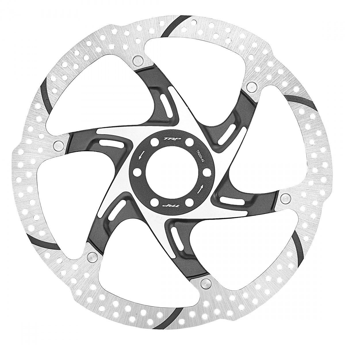 Brake Part Trp Disc Rotor Trp-42 203Mm 6B 2Pc Bk E-Bike W/Bolts