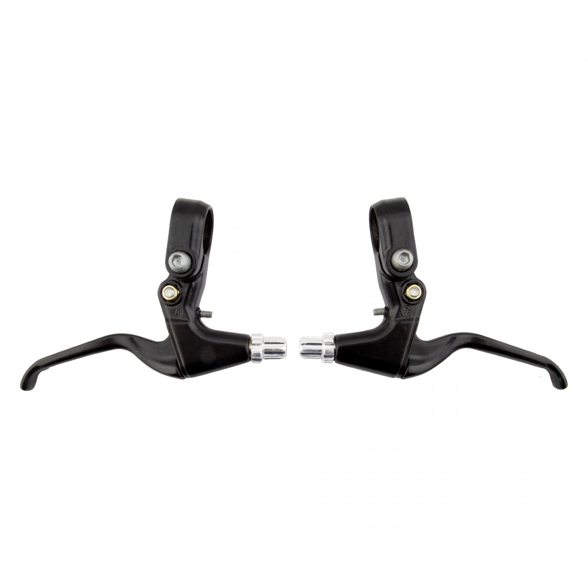 Brake Lever Sunlt Mtb Aly 3-Finger V/Disc Bk/Sl