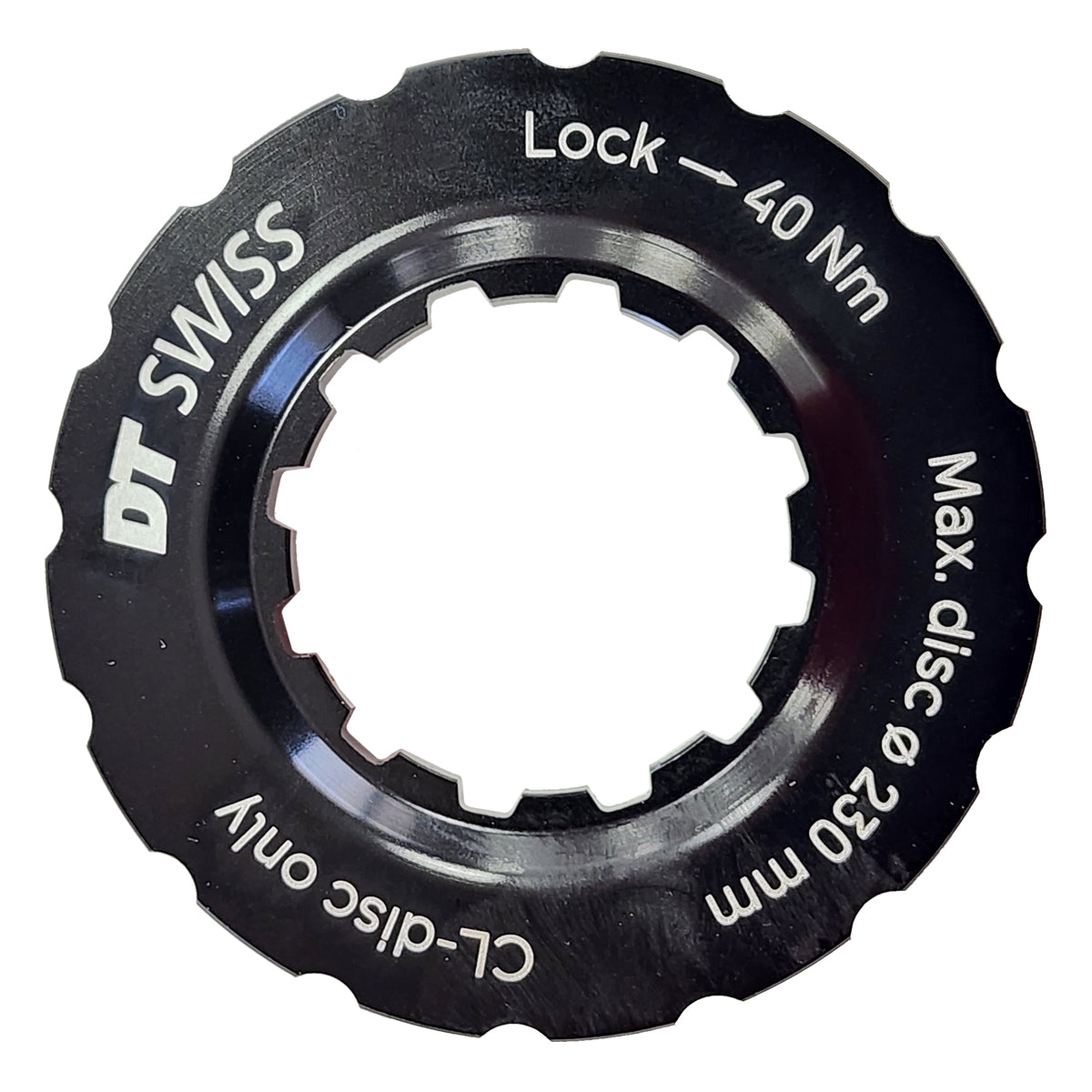 DT Swiss Lockring Disc Brake Rotor Brake Set, Black
