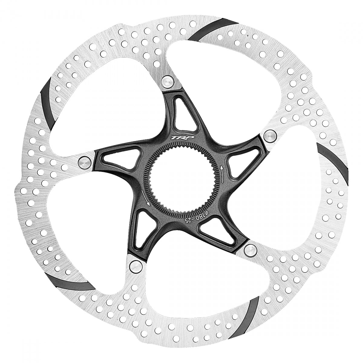 BRAKE PART TRP DISC ROTOR TR-25 180mm CL BK LOCK RING NOT INCLUDED