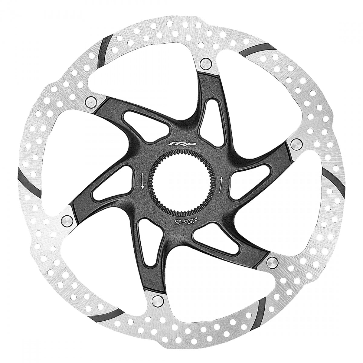 BRAKE PART TRP DISC ROTOR TR-25 203mm CL BK LOCK RING NOT INCLUDED