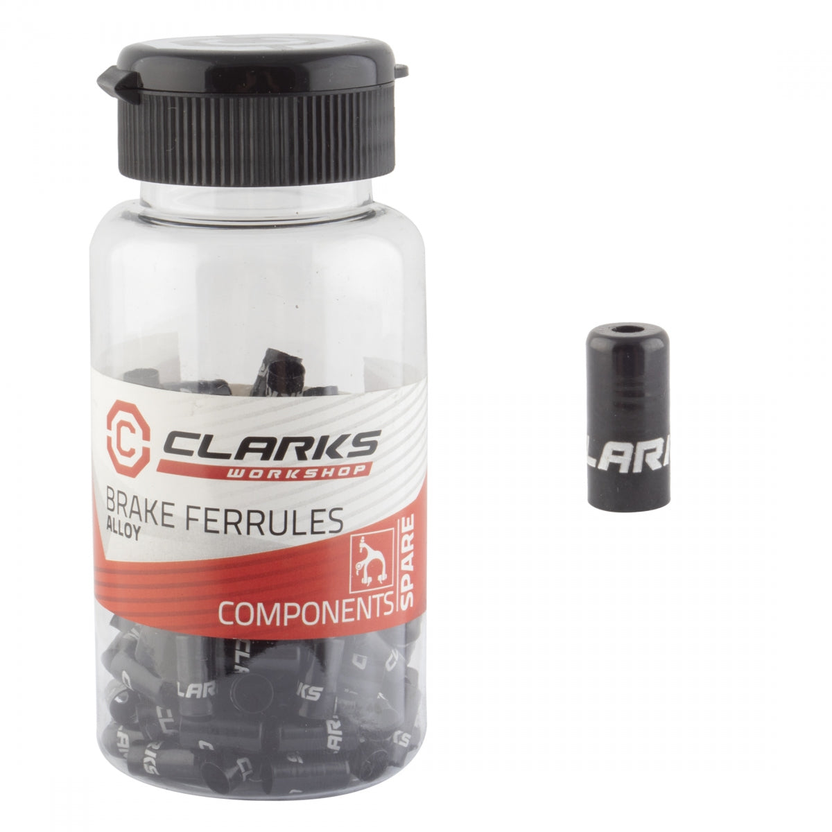 CABLE FERRULE CLK 5mm BRAKE ALY BTLof200 BK