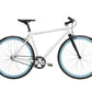 Detroit Bikes Sparrow Single Speed Bicycle Blue & White XL