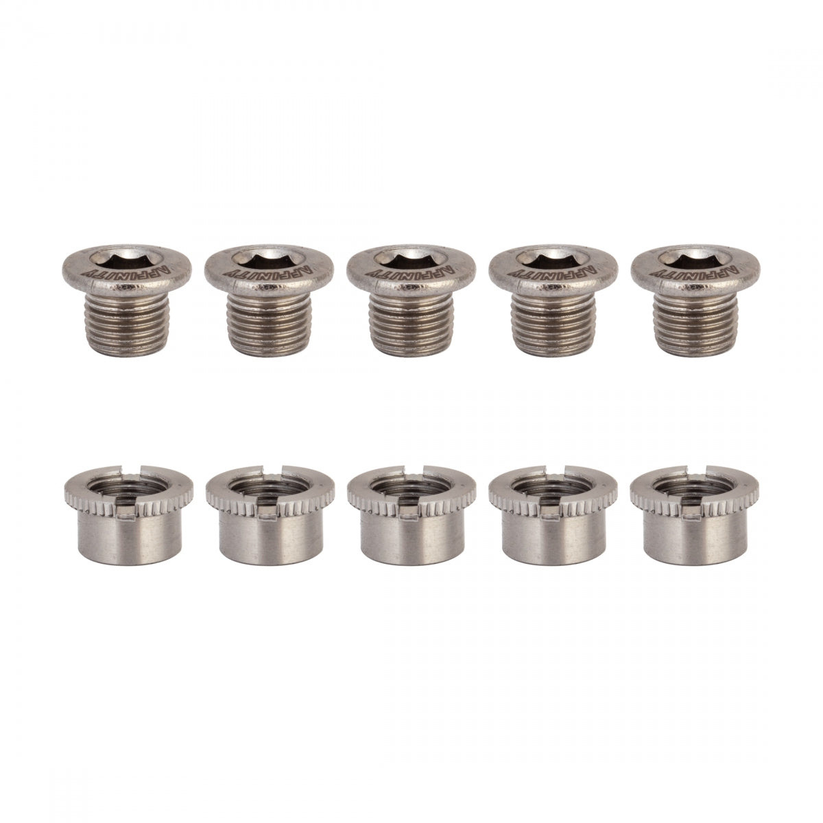 CHAINRING BOLT SET AFFINITY SS TRACK SINGLE STL SL