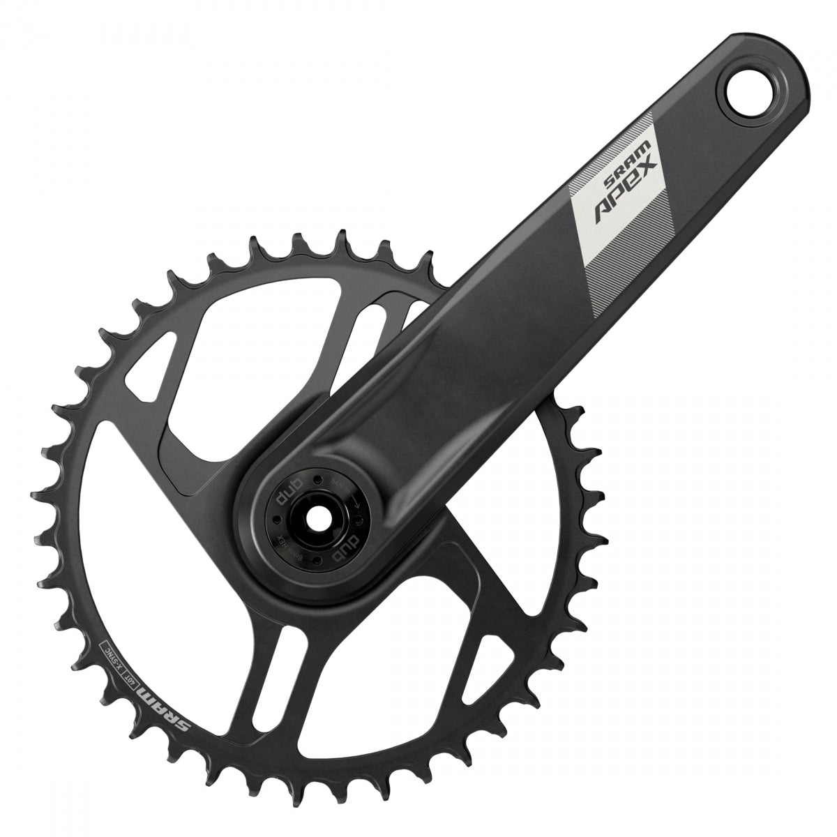 Crankset Sram Apex 1X D1 172X40 Dub Wide Nobb Bk