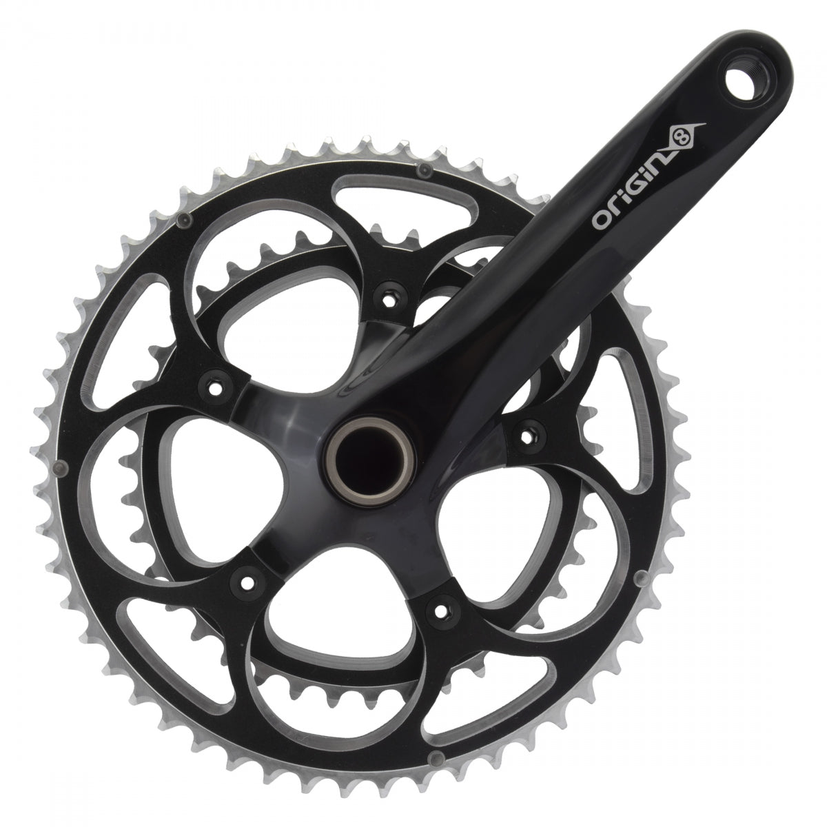 CRANKSET OR8 2X 172x53/39 110BCD GXP BK
