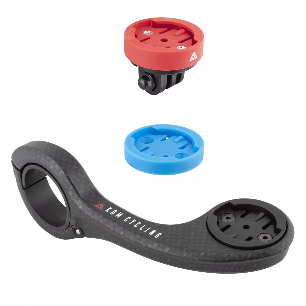 HBAR MOUNT KOM COMBO KIT GARMIN/WAHOO/GOPRO CRBN-LOOK BK