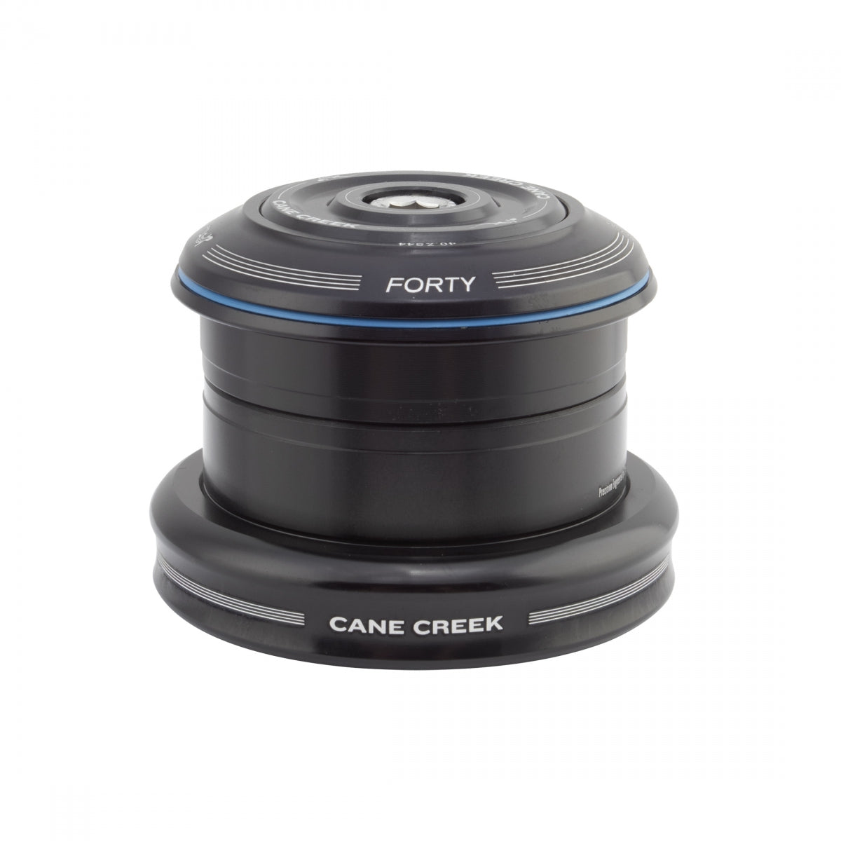 HEADSET CC SEMI-INT 40SERIES 1-1/8x1.5 44mmEXT CUP CART 40mmCROWN TAPER STEERER BK ZS44/28.6|EC44/40