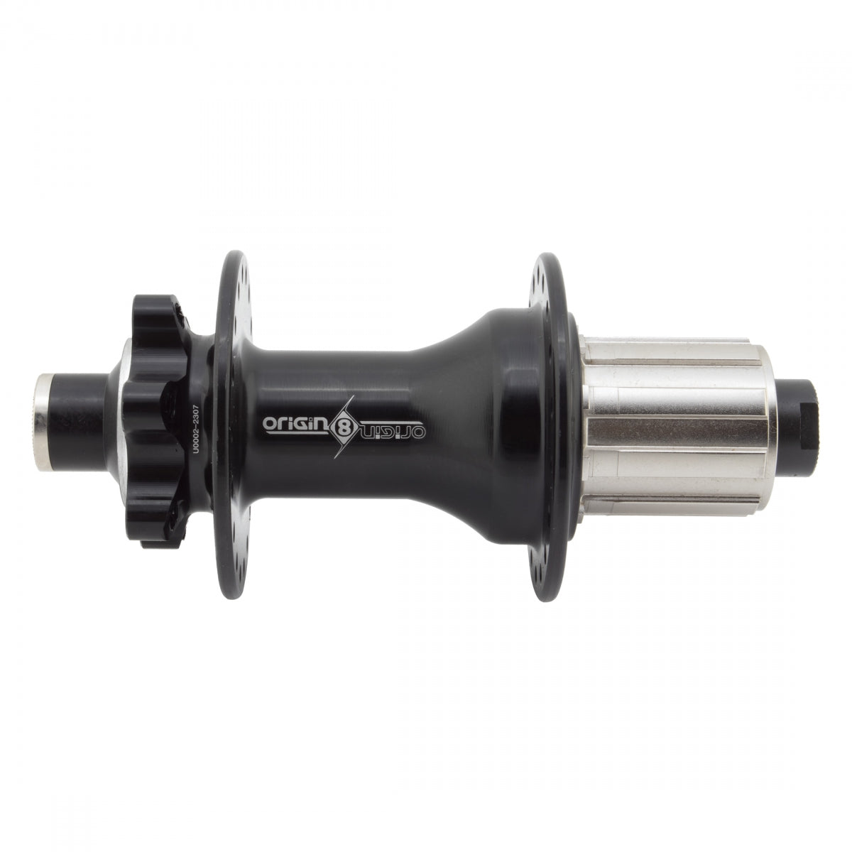 Origin8 Rear Hub MT3200 36h 12x148mm Thru Axle 6-Bolt disc, 8-10s Shimano Cassettes, Sealed Bearings, Black