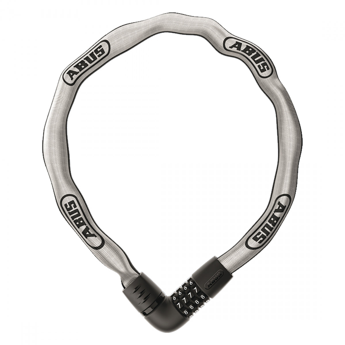 LOCK ABS CHAIN 6807 COMBO REFLECT 110cmx7mm SL