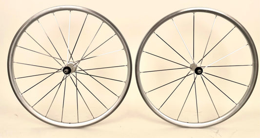 Fulcrum Racing 3 Road Bike Wheelset Quick Release x 100mm 130mm Rim Brake Silver Clincher