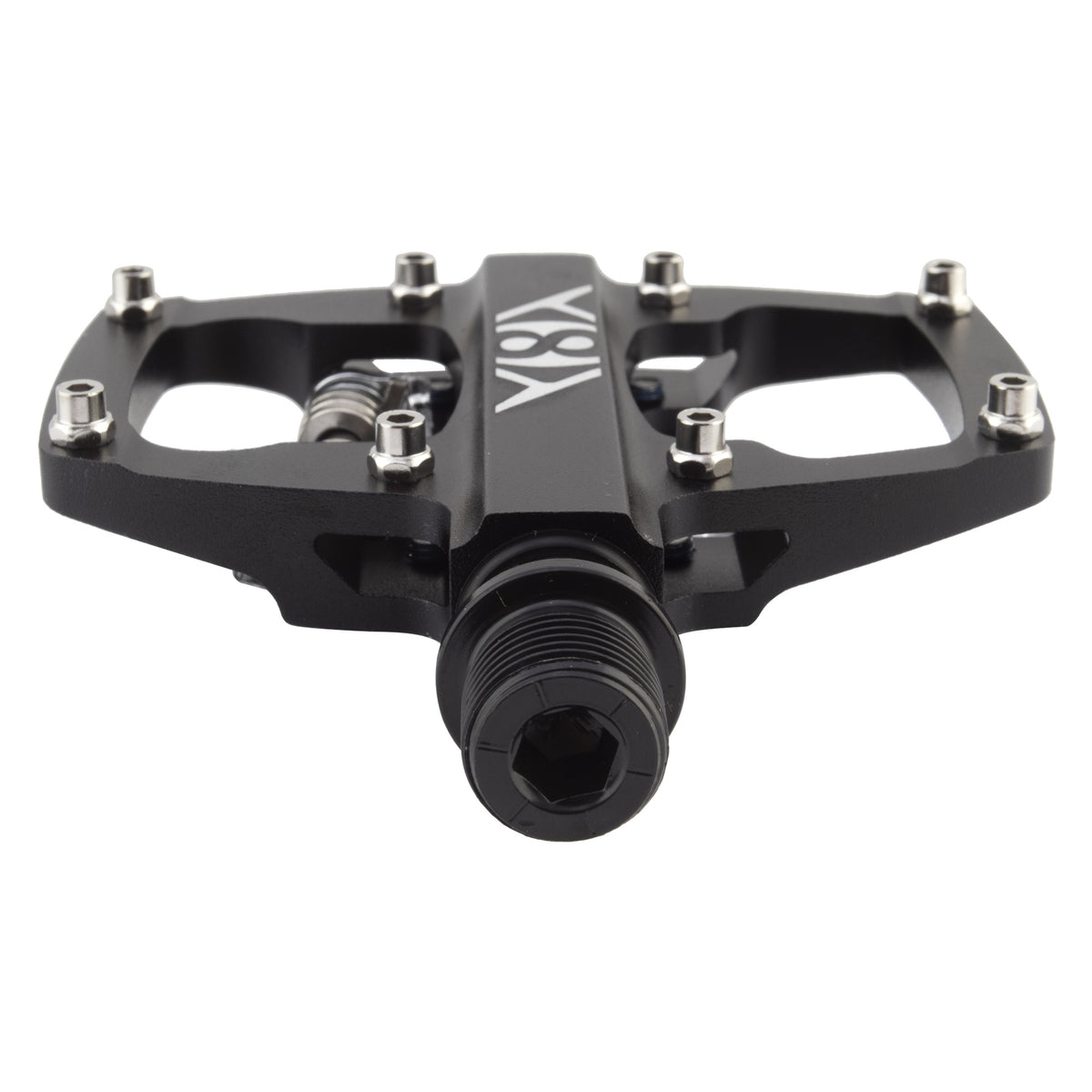 Origin8 Dual Sport Midi Single Clipless 9/16", 1 Sealed And 1 Sleeve, Black, Single Sided, AL6061