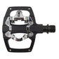 Origin8 Dual Sport Midi Single Clipless 9/16", 1 Sealed And 1 Sleeve, Black, Single Sided, AL6061