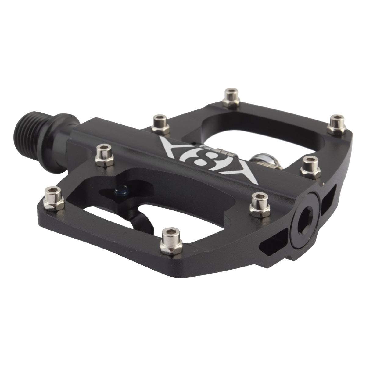 PEDALS OR8 DUAL SPORT MIDI SPD SGL CLPLS 9/16 BK
