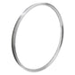 26" Mountain Bike Wheelset Rim Brake Polished Silver 36 Spoke, Shimano HG, Quick Release - SE Bikes 24mm rim - Loose ball hubs