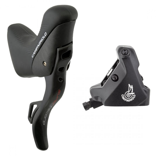 Shifter Campagnolo Super Record Hydraulic Disc Ergo Shifters Eps Rh 12 Speed W/Caliper/Flat Mount F/160Mm No Rotororbracket