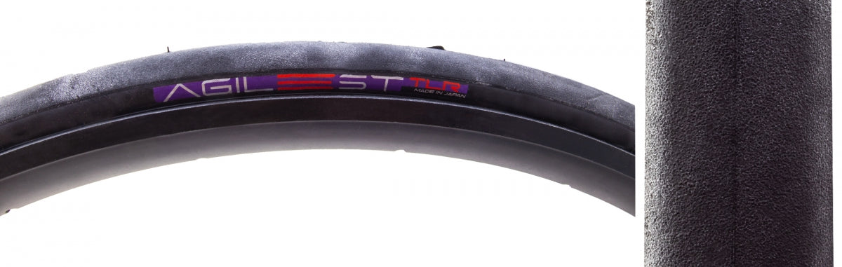 Panaracer Agilest TLR Tire - 700 x 28, Tubeless, Folding, Black