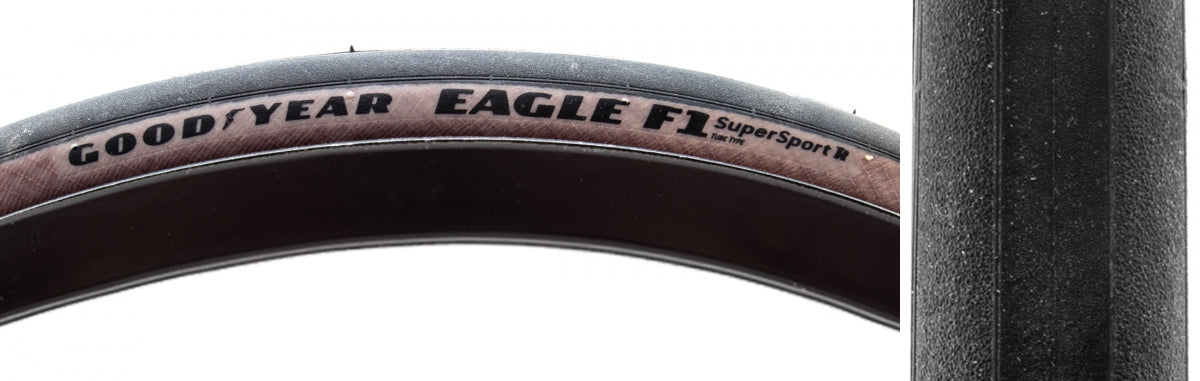 Tire Goodyear Eagle F1 Supersport R 700X28 Bk/Ysk Fold Uhp