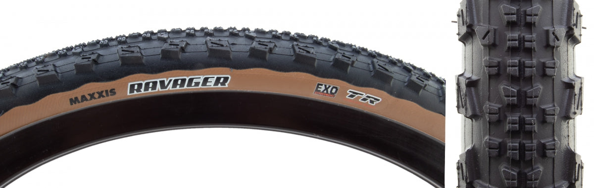 Maxxis Ravager Tire - 700 x 40, Tubeless, Folding, Tan, EXO