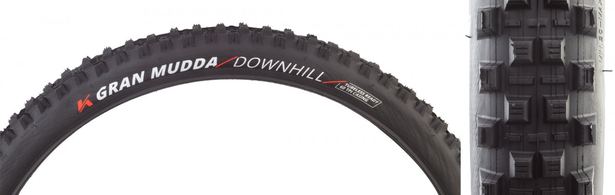 TIRE KEN GRAN MUDDA DOWNHILL 27.5x2.4 BK/BK 60 FOLD