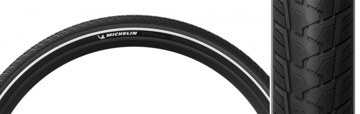 TIRE MICHELIN CITY TOURING 20x1.85 BK/BK WIRE/3x62 MAGI-X/CST/TT/E25