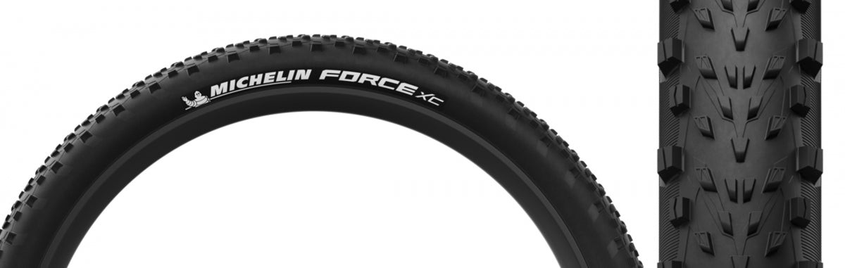 TIRE MICHELIN FORCE XC 27.5x2.25 BK/BK FOLD/3x55 TLR