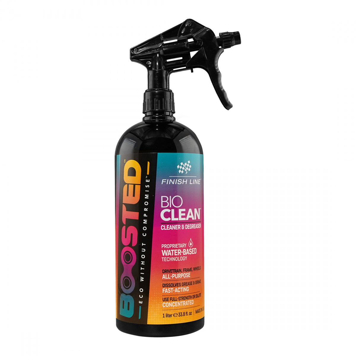 CLEANER F-L BOOSTED BIO-CLEAN DEGREASER 1L BOTTLE w/TRIGGER 4/cs