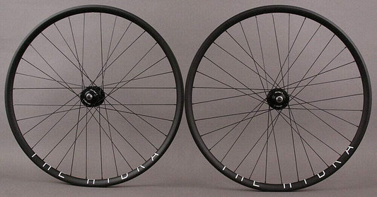 H + Plus Son Hydra 28h Black Phil Wood Track hubs Wheelset