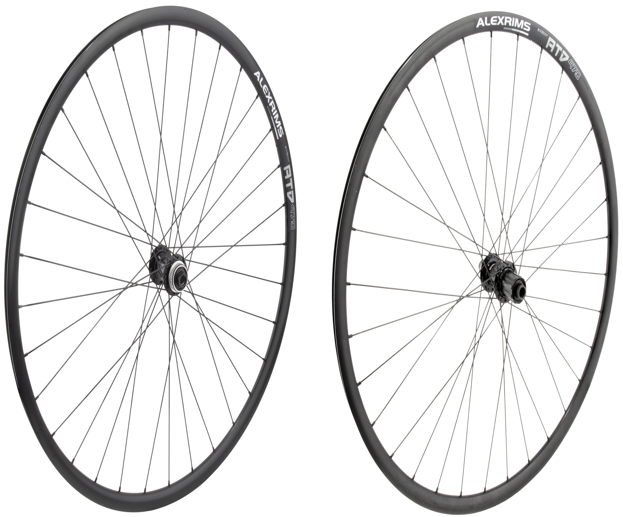 Alex ATD470 Gravel Road Bike Wheels Wheelset Tubeless Compatible 32h S ...