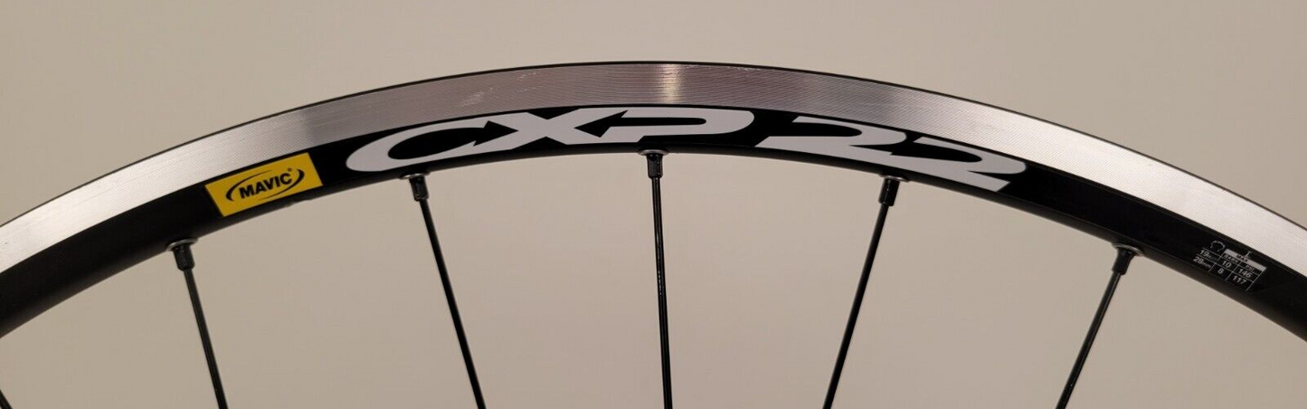Mavic CXP 22 Shimano 5700 105 32h Hubs Black Road Bike Bicycle Front Wheel