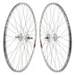 Sun M13 Polished silver rims Formula fixed gear track hubs wheelset 36h