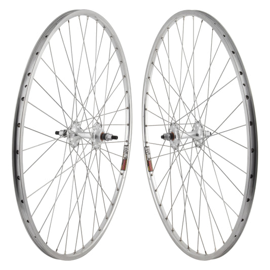 Sun M13 Polished silver rims Formula fixed gear track hubs wheelset 36h