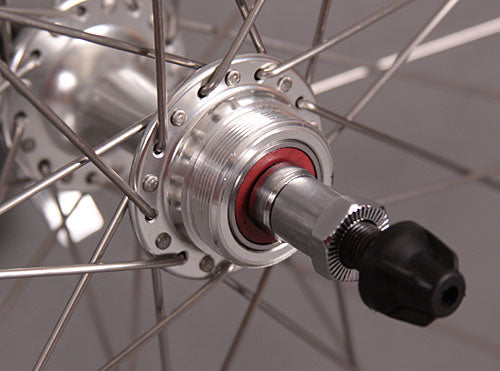Sun CR18 27" 5,6,7 Speed Freewheel hub Vintage Road Bike Rear Wheel 10 x 126mm QR