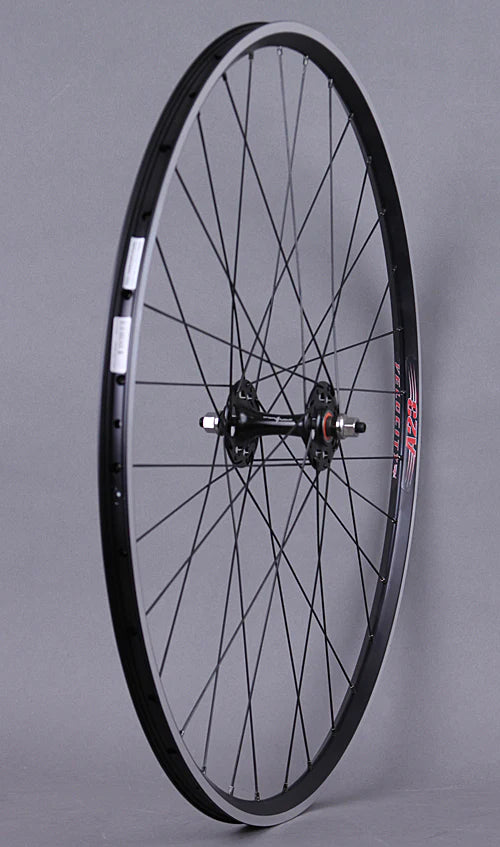 Velocity A23 Rim - Track Bike Fixed Gear Front Wheel DT Competition Spokes 700c Black