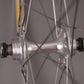 Velocity Deep V Polished Silver Rims 700c Track Bike Fixed Gear Wheelset