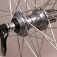 Velocity Dyad 27.5 650b Silver Heavy Duty Road Touring Wheelset Shimano 105 hubs 8-11s 36 Spoke