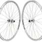 Velocity Quill Rims Silver Miche Primato Hubs Road Bike Wheelset Rim Brake
