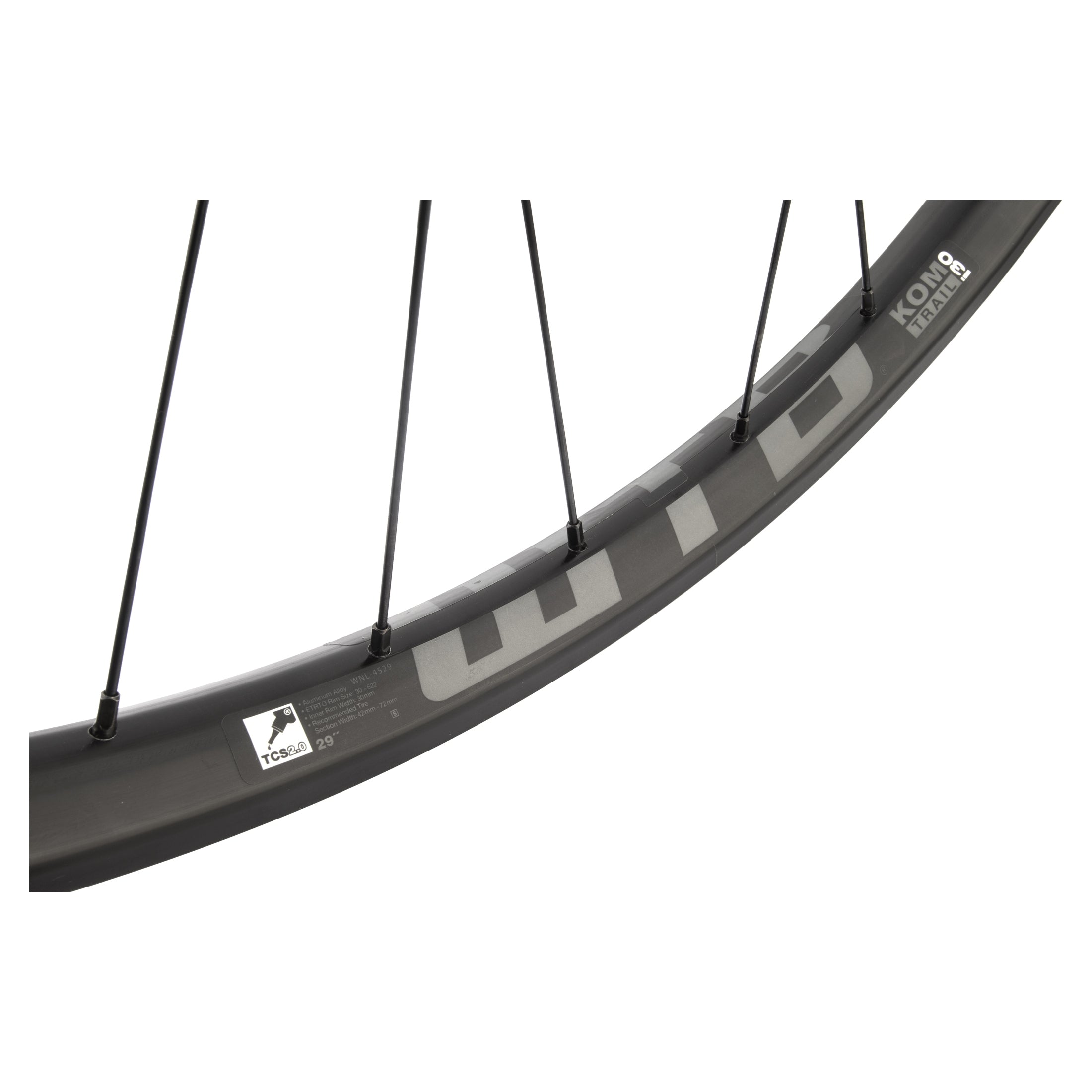 Wheel Wtb St I29 Tcs HOT Tubeless Rim Wtb Kom Trail I29 29 Tcs