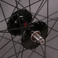 H + Plus Son Hydra 28h Black Phil Wood Track hubs Wheelset