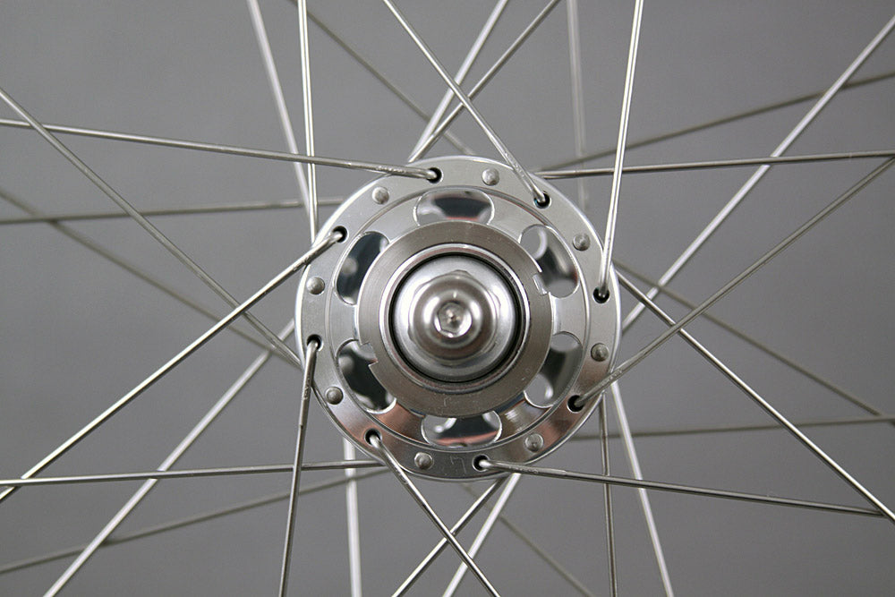 H Plus Son tb14 Silver Singlespeed Track Wheelset Paul Hubs