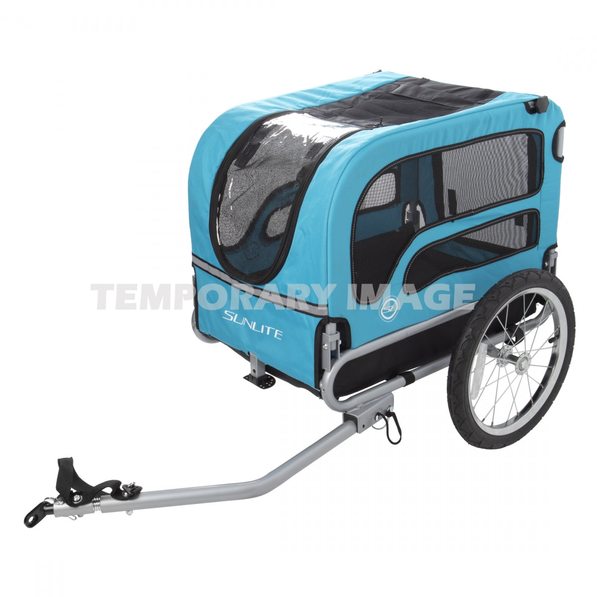 TRAILER SUNLT STL 16in PET TRAILER BU/GY (Q)