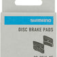shimano-p04c-mf-disc-brake-pads-and-springs-metal-compound-finned-aluminum-and-stainless-steel-back-plate-one-pair