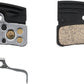 Shimano P04C-MF Disc Brake Pads and Springs - Metal Compound, Finned Aluminum and Stainless Steel Back Plate, One Pair