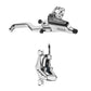 trp-evo-pro-hd-m9040-40-20-anniversary-edition-disc-brake-and-lever-set-silver-limited-edition-front-rear-set