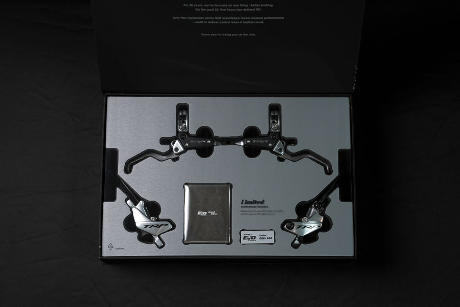 trp-evo-pro-hd-m9040-40-20-anniversary-edition-disc-brake-and-lever-set-silver-limited-edition-front-rear-set