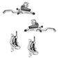 TRP EVO PRO HD-M9040 40 / 20 Anniversary Edition Disc Brake and Lever Set - Silver Limited Edition, Front/Rear Set